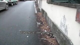 A cheating milf gets her asshole gapped for a thousand euros