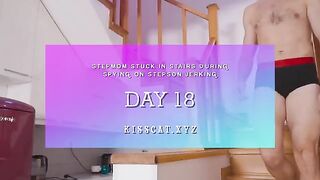 A hot step mom got creampied after sex with her step son