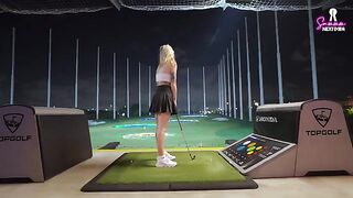 A rough sex session with a hot blonde after a golf date, courtesy of SammmNextDoor