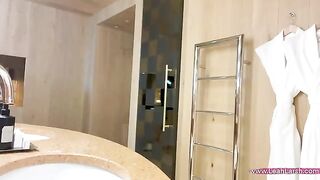 I was fucked by a hung stud in a hotel room, it was intense!
