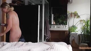 Alex found Bonnie masturbating and helped her with passion