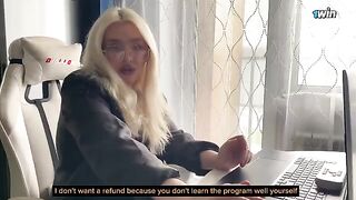 The misunderstanding with the tutor was resolved with a passionate encounter