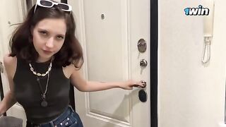 Met cute Ukrainian girl on the street and fucked her