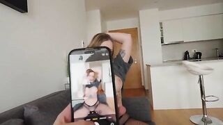 Leah Meow fucks her boyfriend's best friend with a lesson to teach! 