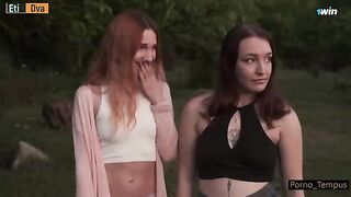 Two Russian sluts saved their souls with the help of homemade passion