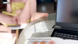 Stepmom explained to the stepson the true meaning of the clitoris