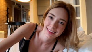 A sexy girl has a great morning sex with her boyfriend, brought to life by the passionate amateur couple Loly Nebel and her husband, who love to get naughty on camera. Known for their real and intimate role-play scenarios, Loly often incorporates elements