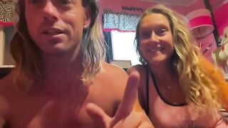 A couple enjoys a passionate summer sex session by the lake in Michigan