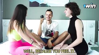 Guess the Body Part Challenge with a Twist: Lesbian Couples Sensual Kisses Edition