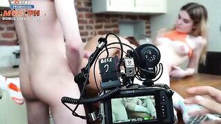 Behind the Scenes: Tender Threesome Action and Russian adult film secrets