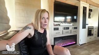 My Stepmom is a Bad Influence - Porn Sex with a Mystery Blonde
