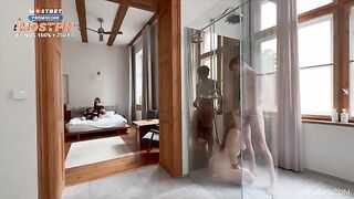 We saw our friends showering and wanted to join their fun. That’s it