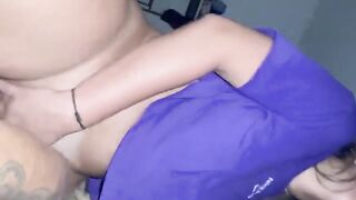 Gifted Bahian guy lifts hot blonde's big ass in steamy scene