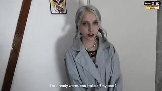A girl randomly scared me, but it turned out to be a nympho
