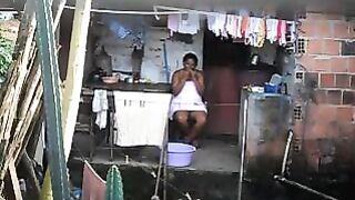 The black woman did not know there was a hidden camera