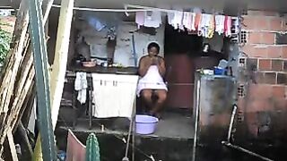 The black woman did not know there was a hidden camera