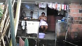 The black woman did not know there was a hidden camera