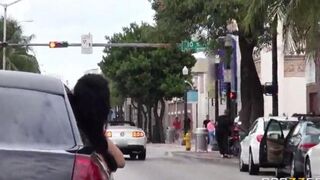 The guy with friends fucked two whores in a car