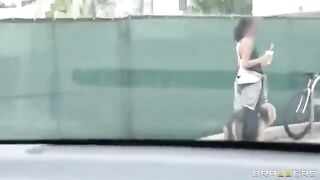The guy with friends fucked two whores in a car