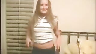 A young girl is getting fucked in this steamy homemade scene