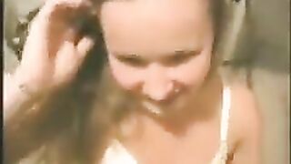 A young girl is getting fucked in this steamy homemade scene