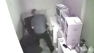The employee was fired for fucking at work