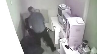 The employee was fired for fucking at work