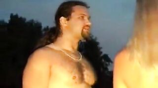 A group of Russian girls are having a wild party in Ibiza
