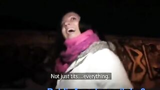 Babe removed her panties and had sex right in the toilet of Resyran