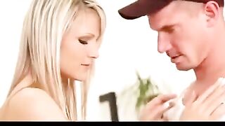 Bisexual nympho gets fucked by two guys at 4pm