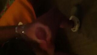 The guy jerked in front of the mirror, and it was great