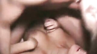 An amateur girl with big boobs has sex at home with a student