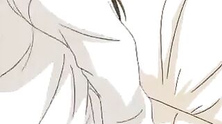 Hentai girl practices yoga and gets spanked hard