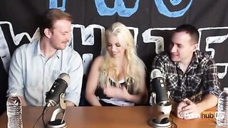 A woman talks about her profession and how she gets fucked