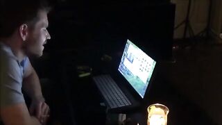 The wife got excited after watching porn and fucked with her husband