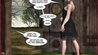 Girls fuck each other with intense passion in this comic porn scene