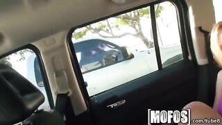 A girl with a narrow vagina tries to handle a big challenge