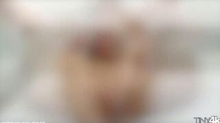 Fat man with a big dick fucks a girl with braces