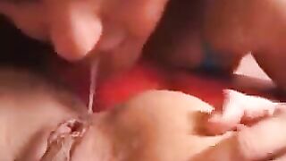 Naughty cowgirl sex from two charming ladies