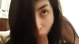 The lesson on how to make a stunning blowjob