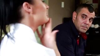 Massage with Alektra Blue and her big natural boobs