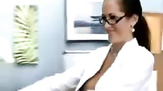 Pervert Italian schoolmaster fucks his student on the table