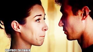 A young 18 y.o. whore gets fucked near a burning fireplace