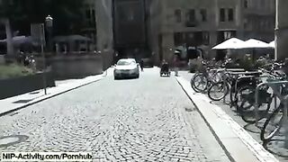 I've shown my pussy to all the people walking on the street