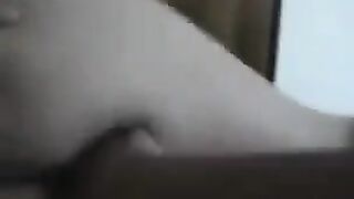 A Negro man fucks his ex-girlfriend and shoots a video