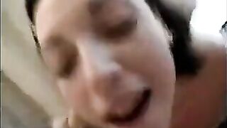 A friend cleaned up sperm from vagina and ass hole