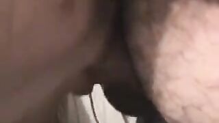 A young girl got a long dick and she could not handle it all