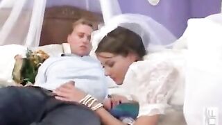 Hot group sex with sexy bride in stunning HD quality