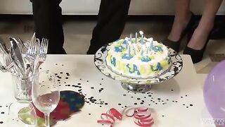 The husband fucked his wife in the bathroom, she groaned loudly