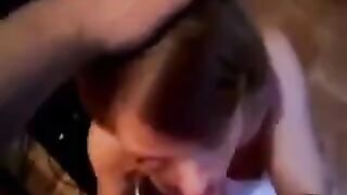 I didn’t expect that after a blowjob, he’d finish on her